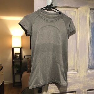 Lululemon grey athletic T-shirt